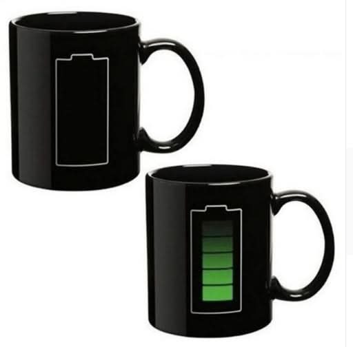 Color-Changing Thermal Ceramic Coffee Mug