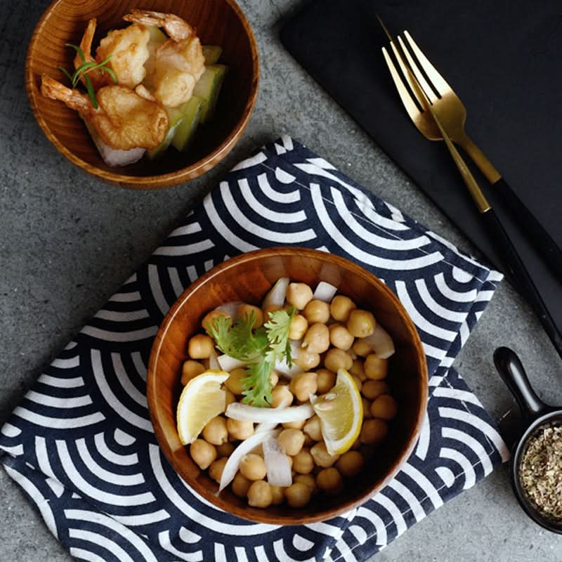 Japanese-Style Rice and Soup Bowl