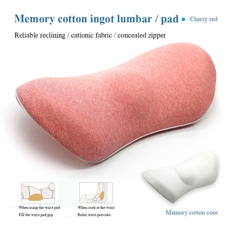 Coussin de soutien lombaire pour les personnes dormant sur le côté, soulagement des douleurs de hanche, coccyx et sciatique pendant la grossesse, coussin pour dossier de chaise, coussin lombaire pour siège auto