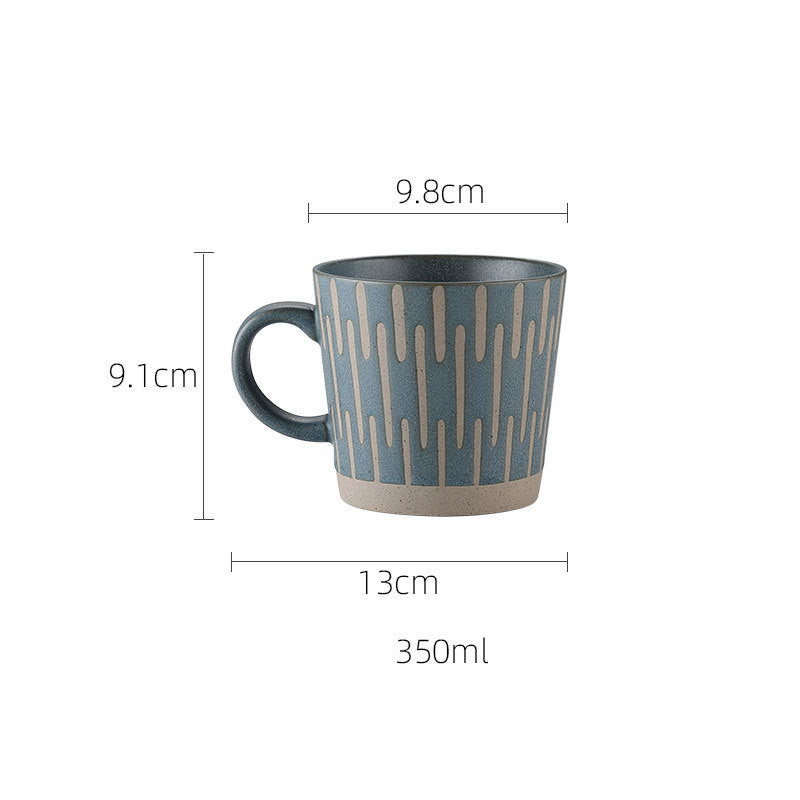 Stoneware Mug Coffee Cup Couple Water Cup