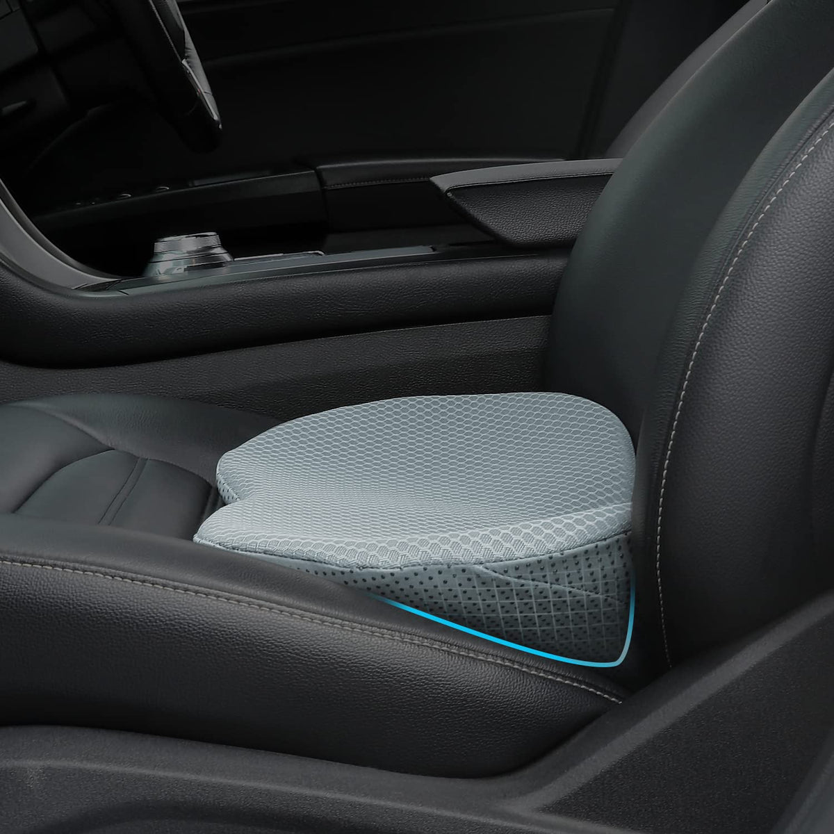 Contoured Car Seat Cushion