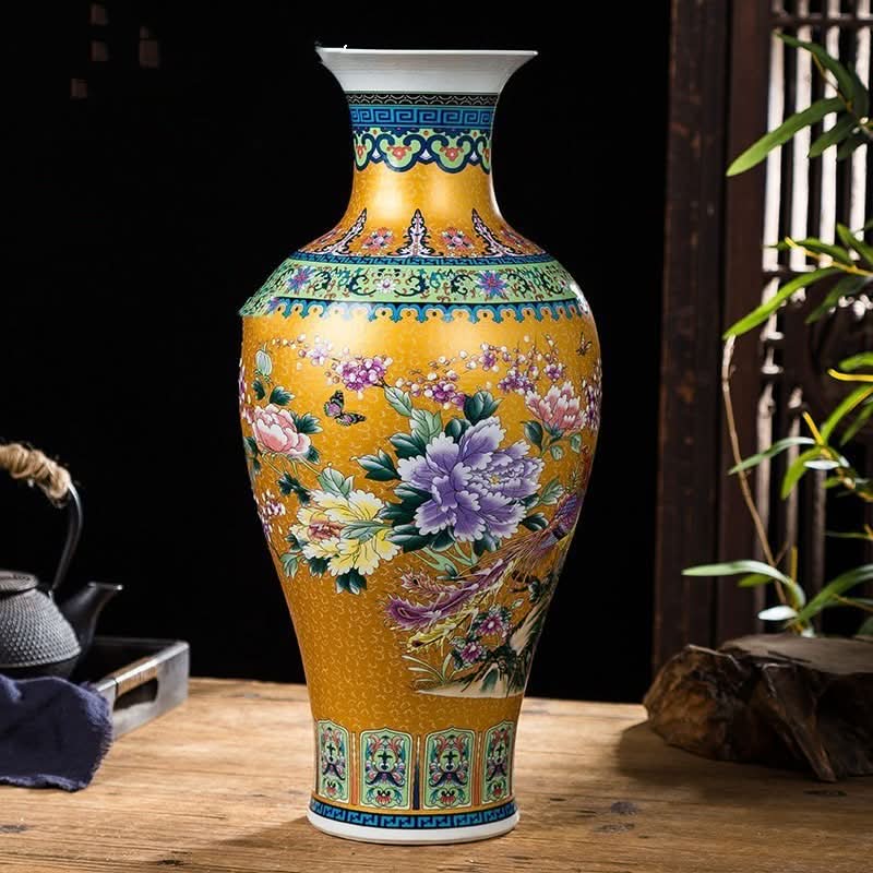 Enamel Color Ceramic Decorative Bottles