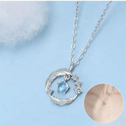 Feather Pendant Necklace