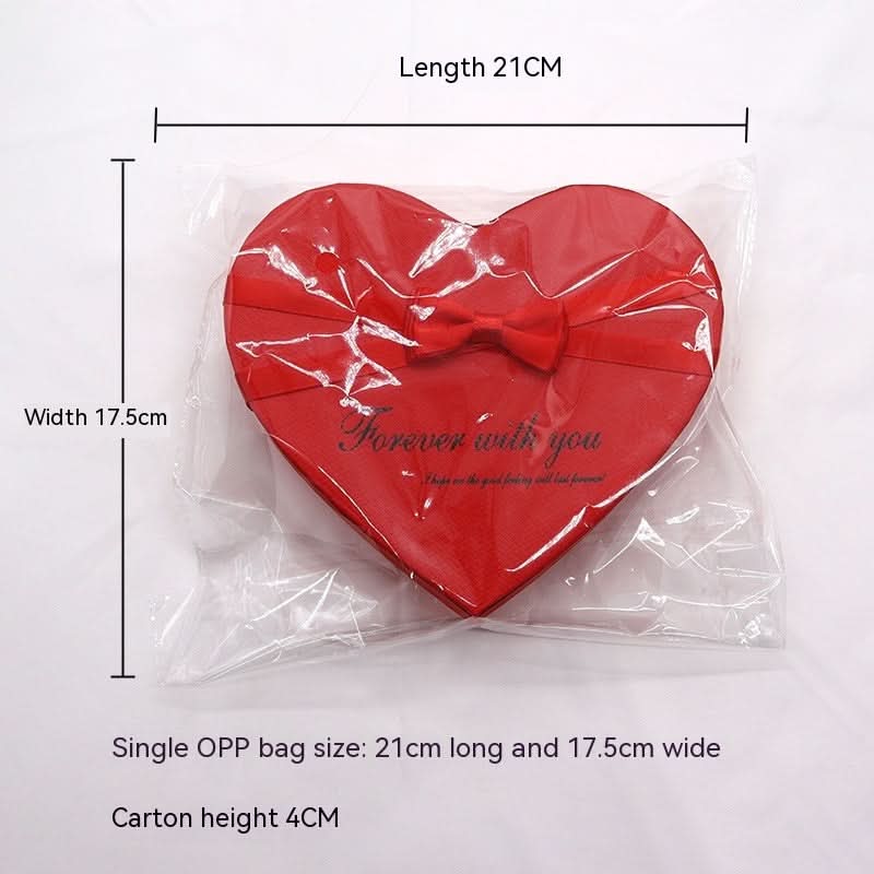 Coffret cadeau de savon en forme de cœur et de rose - Cadeau de Saint-Valentin