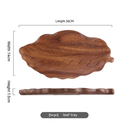 Pallet Wooden Solid Wood Leaf Tray