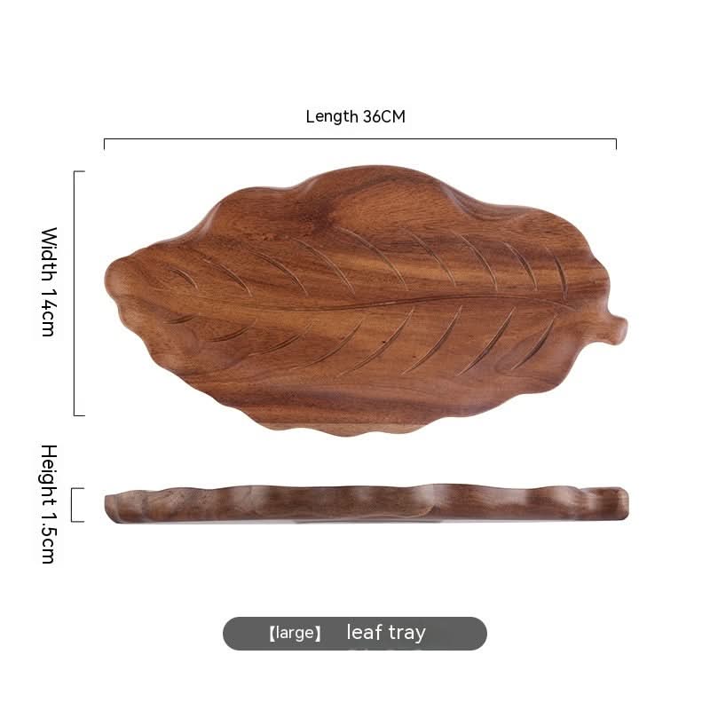 Leaf-Shaped Serving Tray