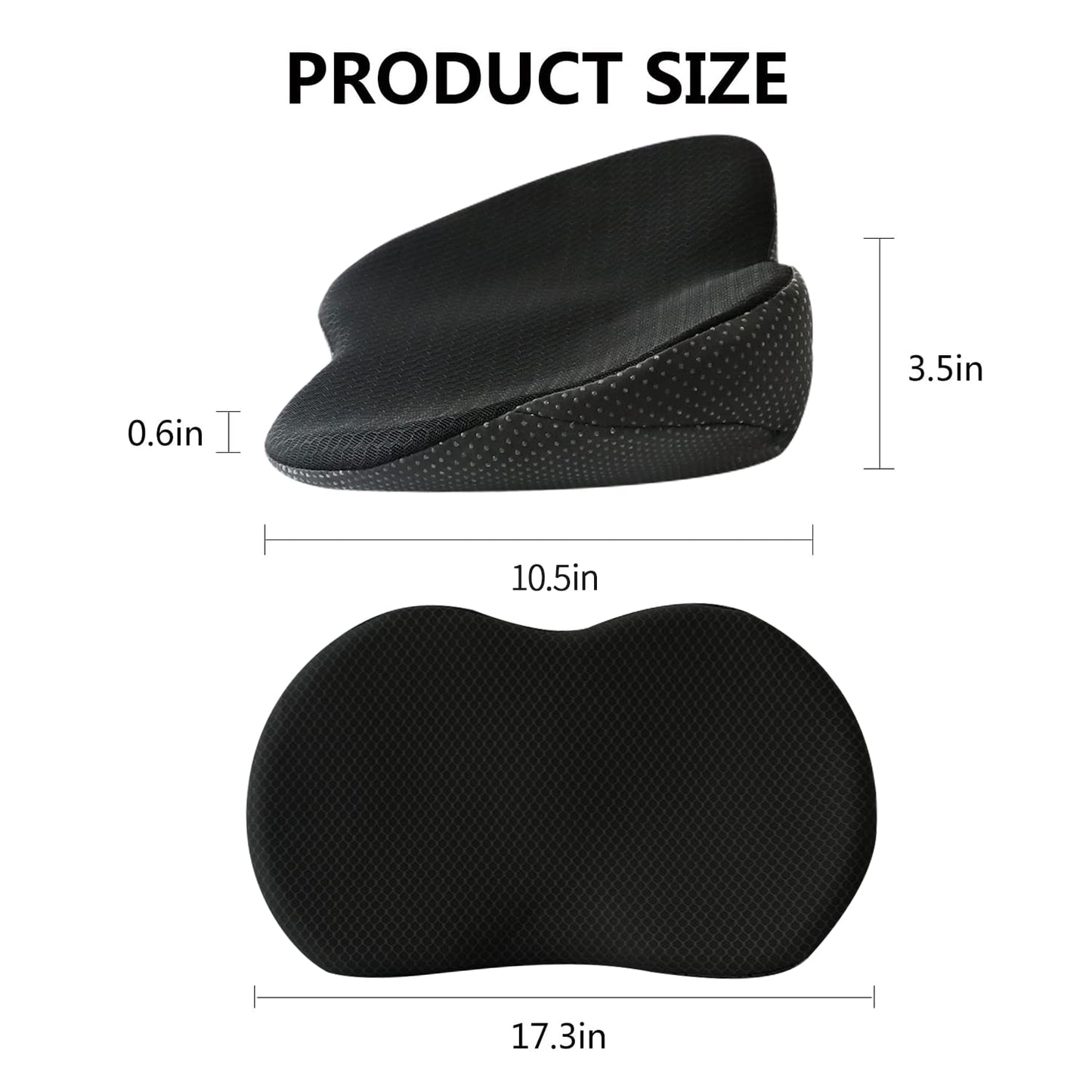 DriverBoost™ Premium Car Seat Comfort Cushion