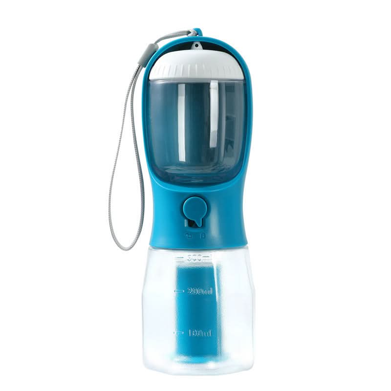 Gobelet pour chien, sac à croquettes et sac poubelle : trois-en-un, portable et multifonctionnel, pour animaux de compagnie. Accessoires pour animaux.