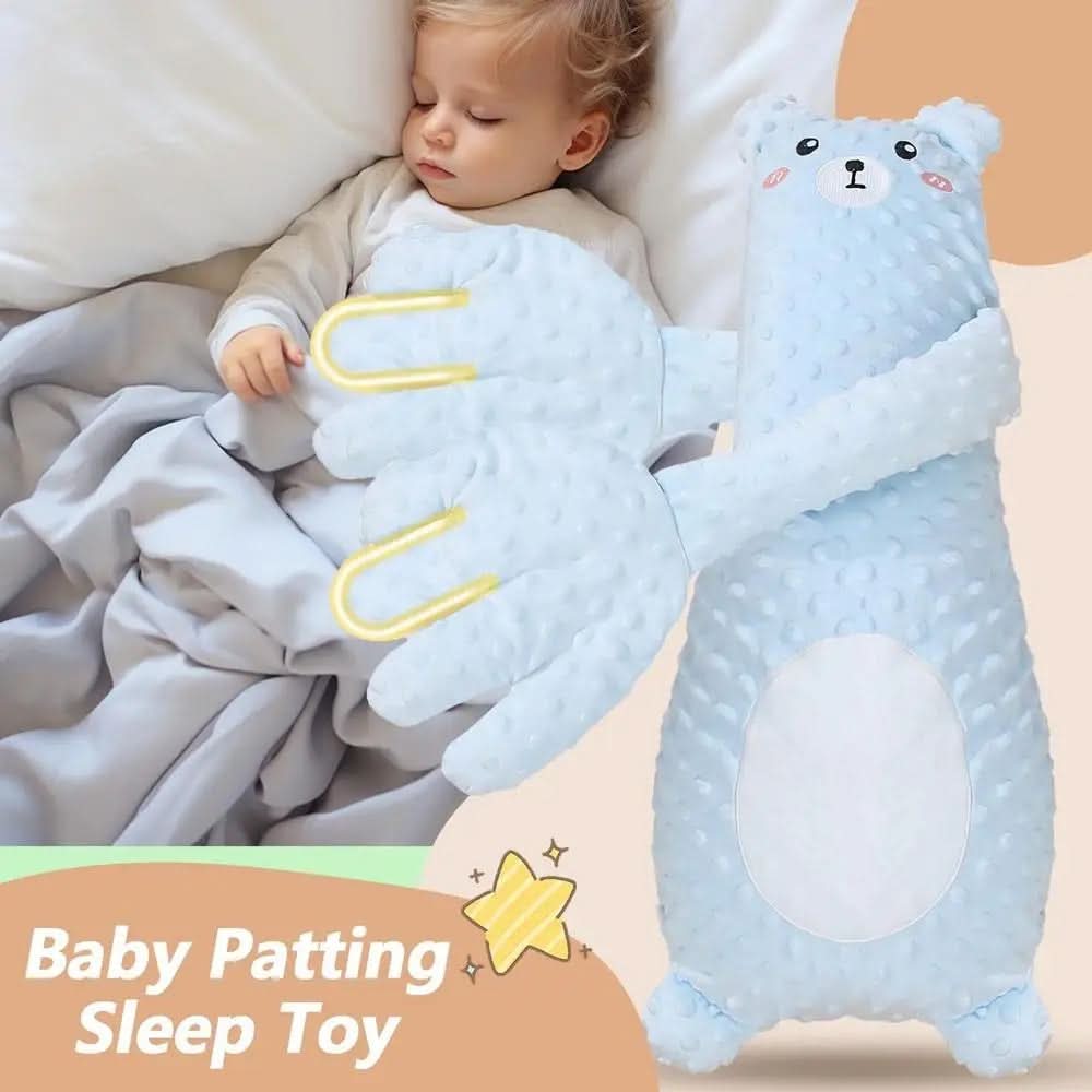 Oreiller anti-fuites pour bébé, télécommande pour apaiser bébé et favoriser son sommeil, peluche réconfortante pour tout-petit.