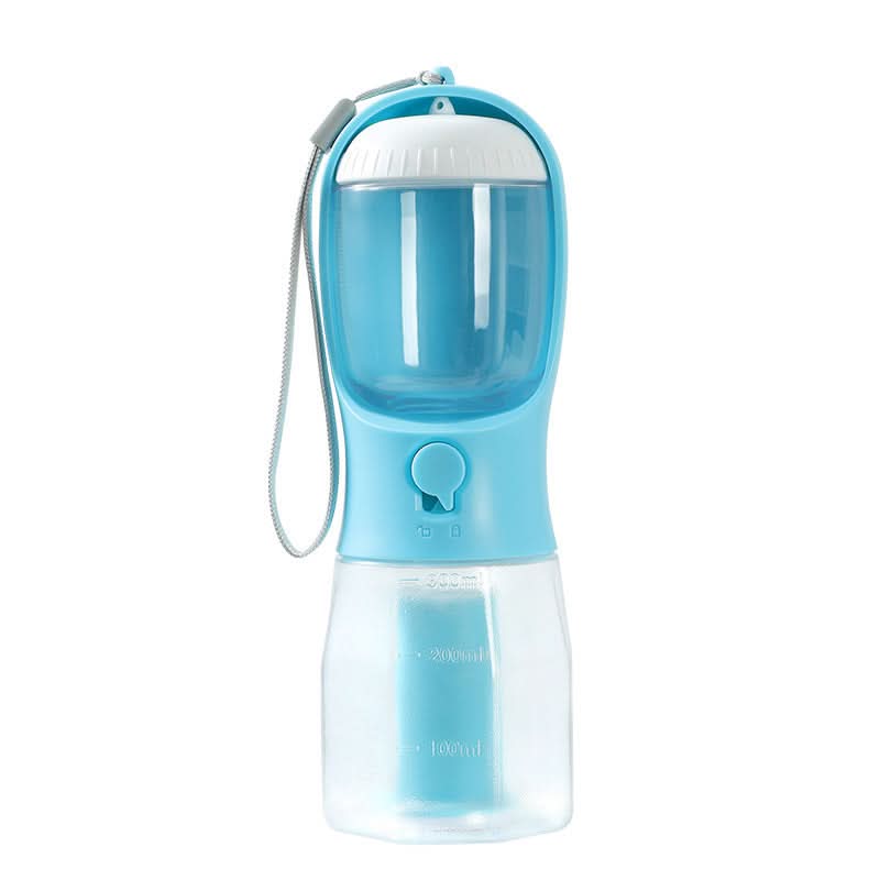 Gobelet pour chien, sac à croquettes et sac poubelle : trois-en-un, portable et multifonctionnel, pour animaux de compagnie. Accessoires pour animaux.