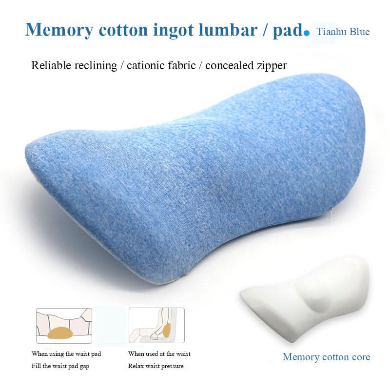 Coussin de soutien lombaire pour les personnes dormant sur le côté, soulagement des douleurs de hanche, coccyx et sciatique pendant la grossesse, coussin pour dossier de chaise, coussin lombaire pour siège auto