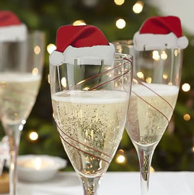 10-Pack Christmas Party Paper Cups
