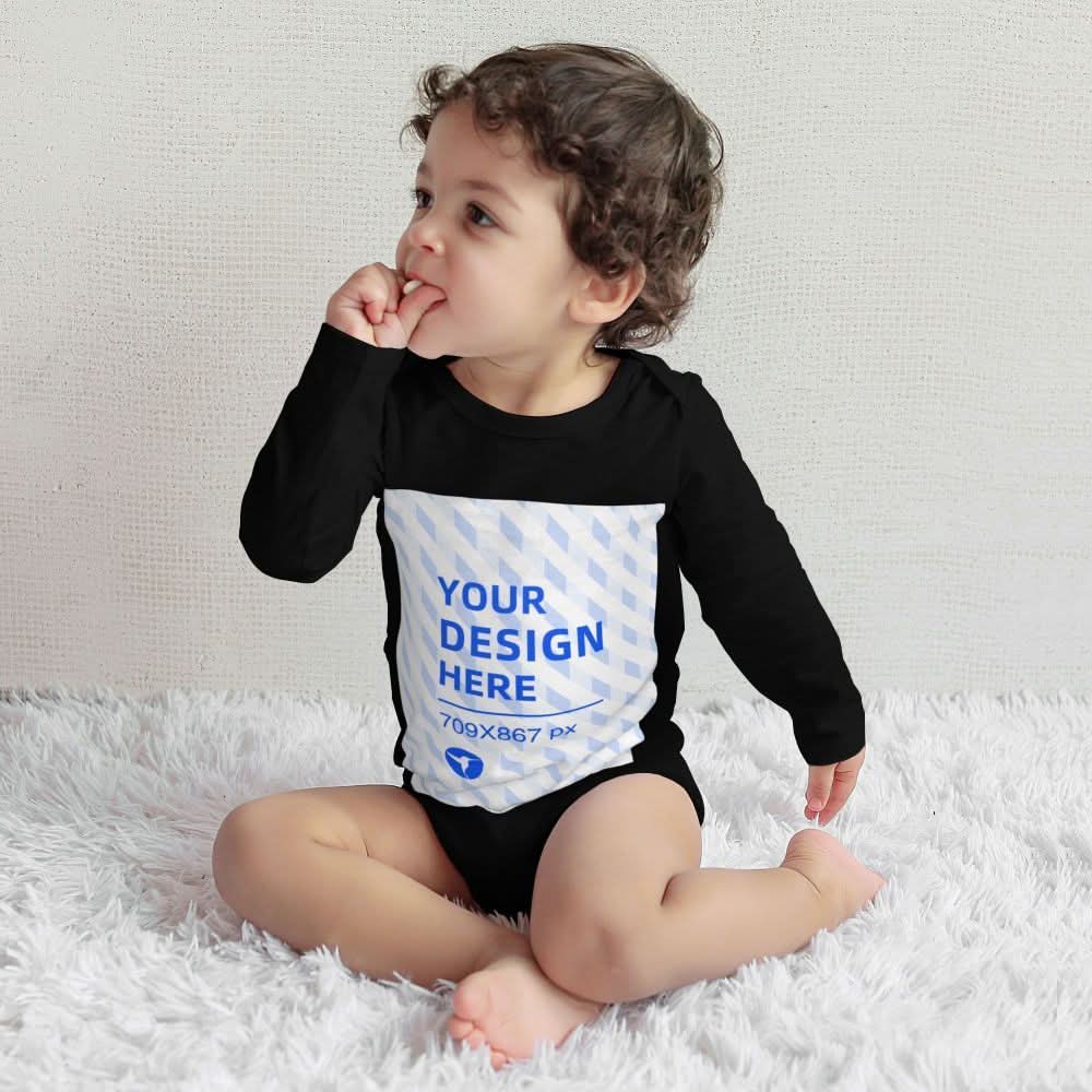 Comfortable Baby Long-Sleeved Romper