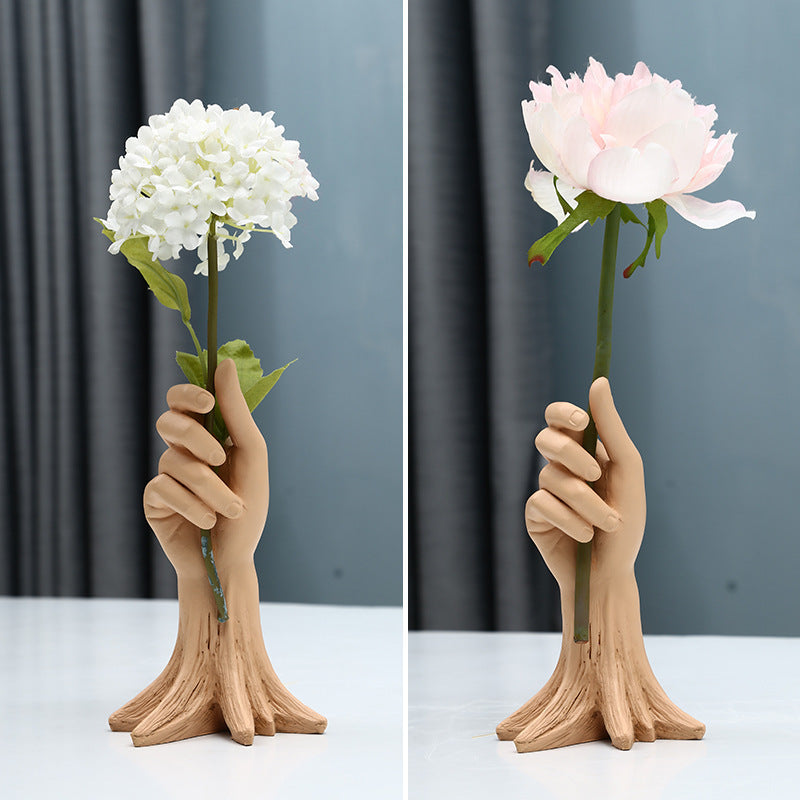 Fashion Handmade Resin Vase Creative Decoration