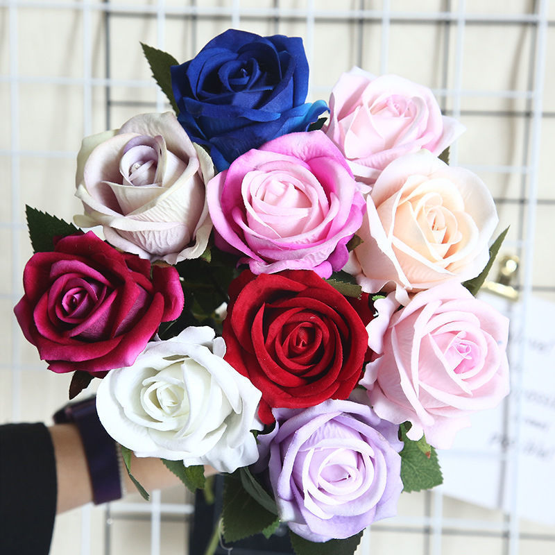 Valentine's Day Silk Flower Bouquet