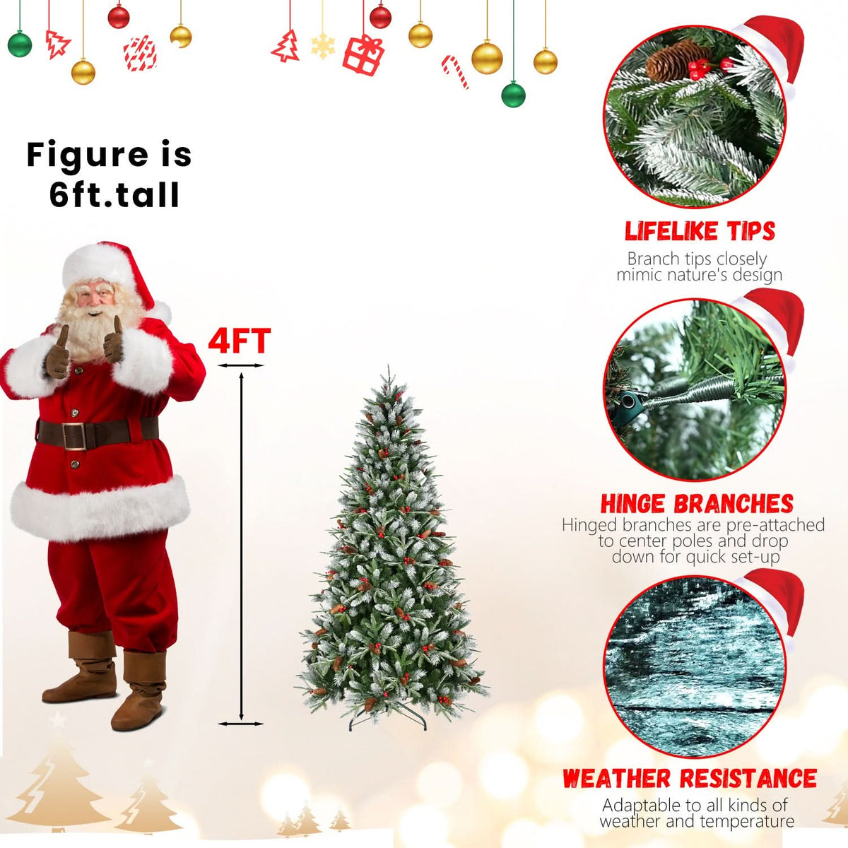 PVC Christmas Tree Decoration