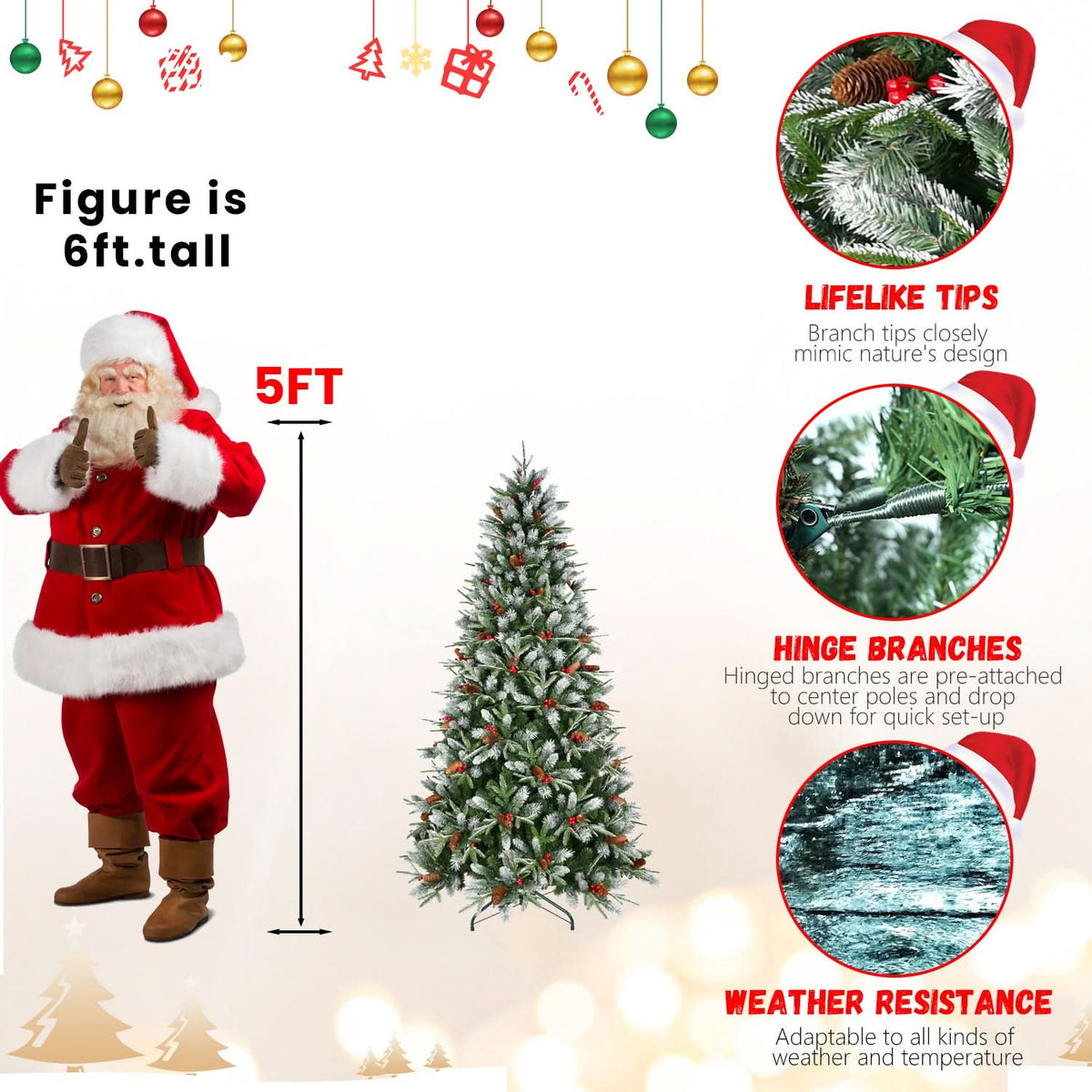 PVC Christmas Tree Decoration