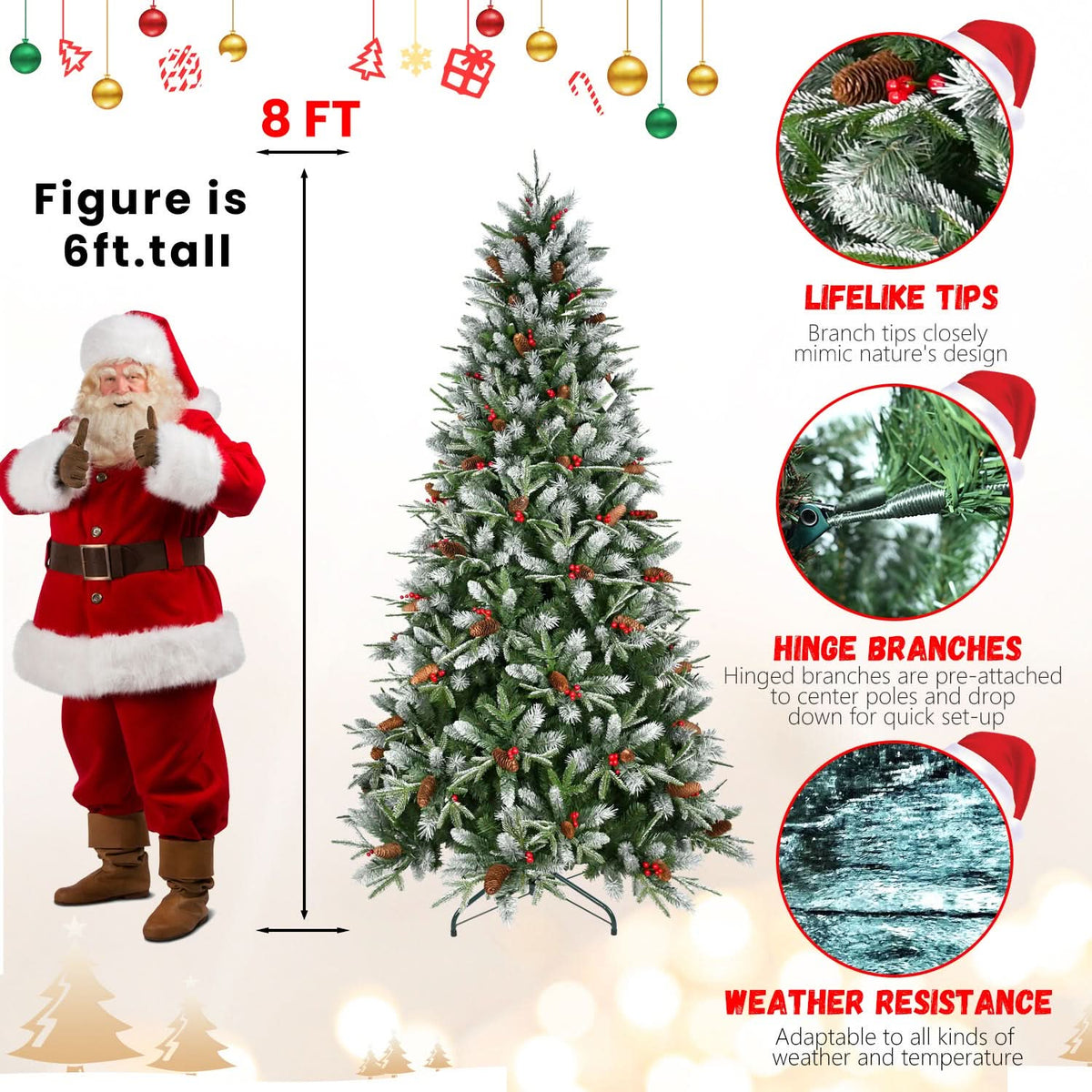 PVC Christmas Tree Decoration