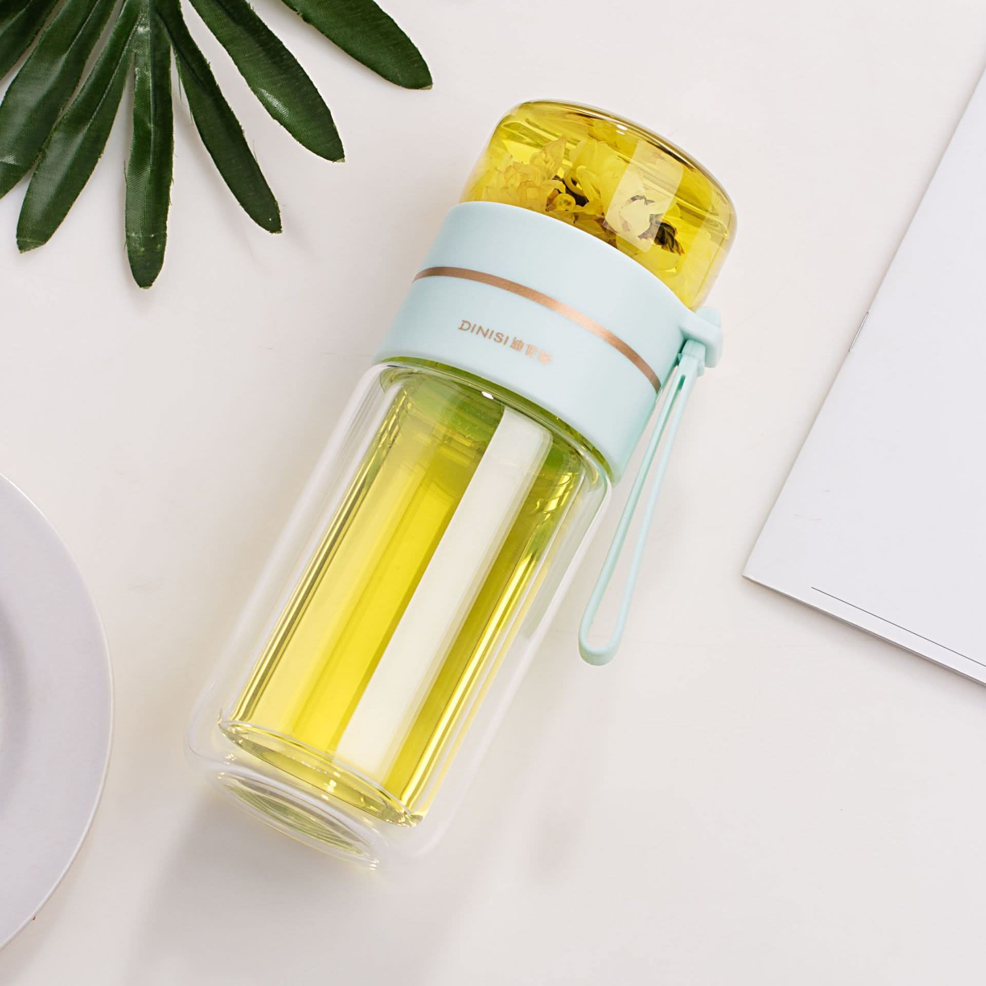 High Borosilicate Glass Tea Infuser Cup – The Perfect Combination of Style, Function, and Durability