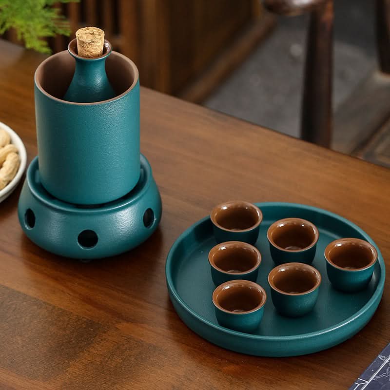 Wine Warmer Mug Set