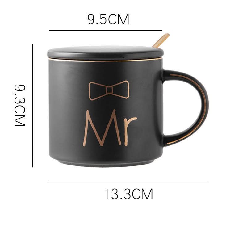Couple Mug - Ceramic Mr and Mrs Mug
