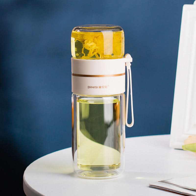 High Borosilicate Glass Tea Infuser Cup – The Perfect Combination of Style, Function, and Durability