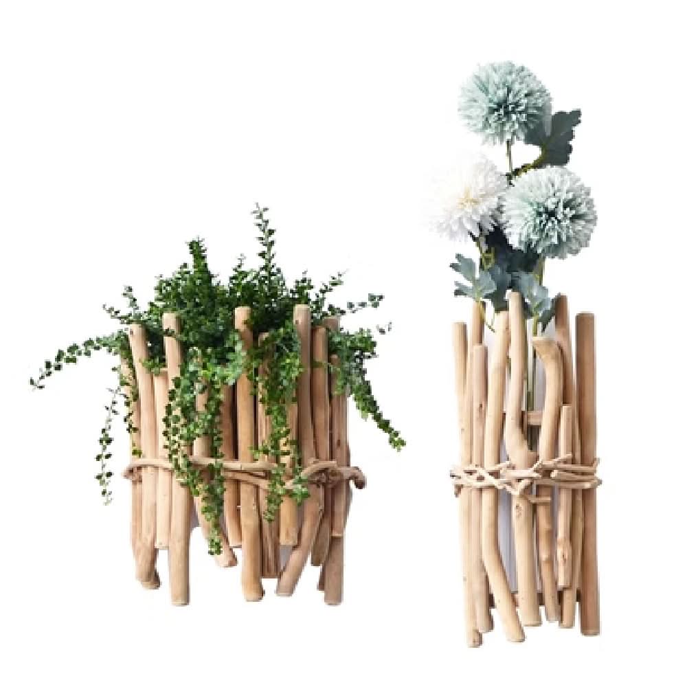 Neue schlichte moderne handgefertigte Vase