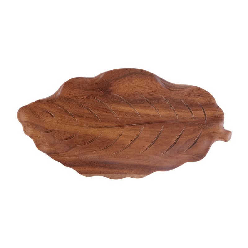 Leaf-Shaped Serving Tray