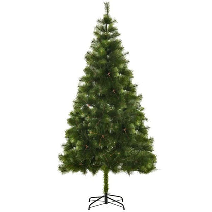 7 FT Christmas Tree Artificial Pine Tree Christmas Decoration 505 Branches Green