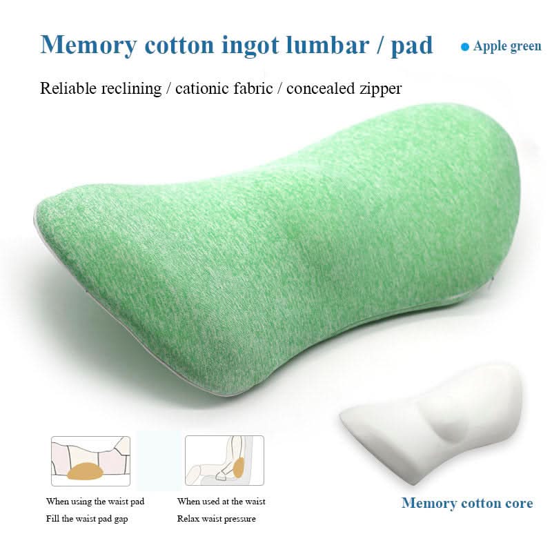 Coussin de soutien lombaire pour les personnes dormant sur le côté, soulagement des douleurs de hanche, coccyx et sciatique pendant la grossesse, coussin pour dossier de chaise, coussin lombaire pour siège auto