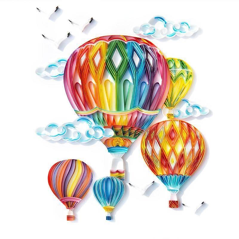 Quilling Paper Craft Material Kit