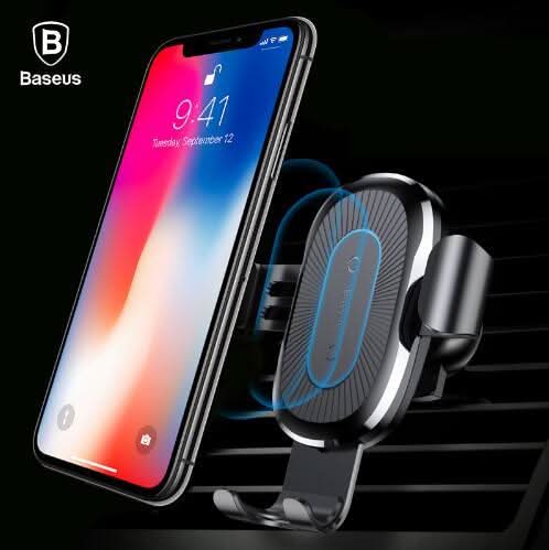 2-in-1 Wireless Car Charger Mount