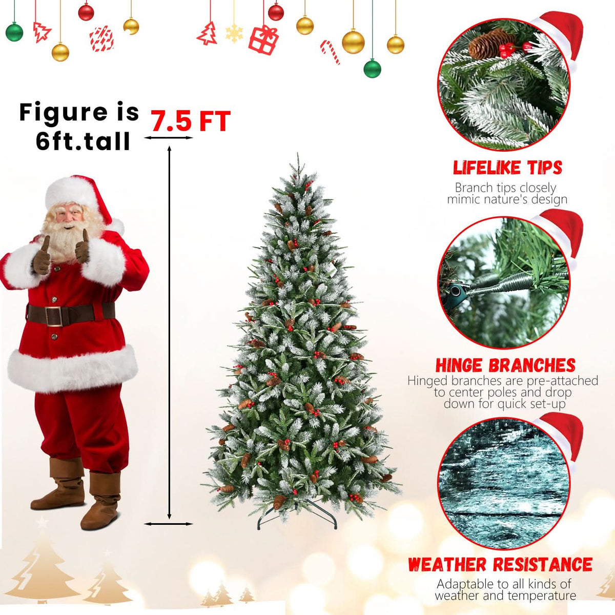PVC Christmas Tree Decoration