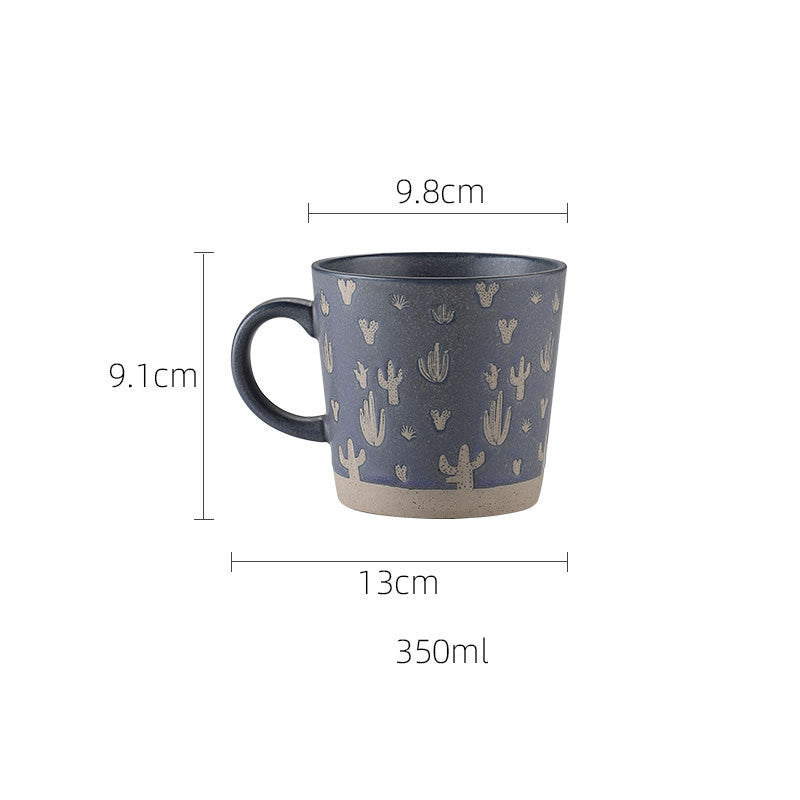 Stoneware Mug Coffee Cup Couple Water Cup