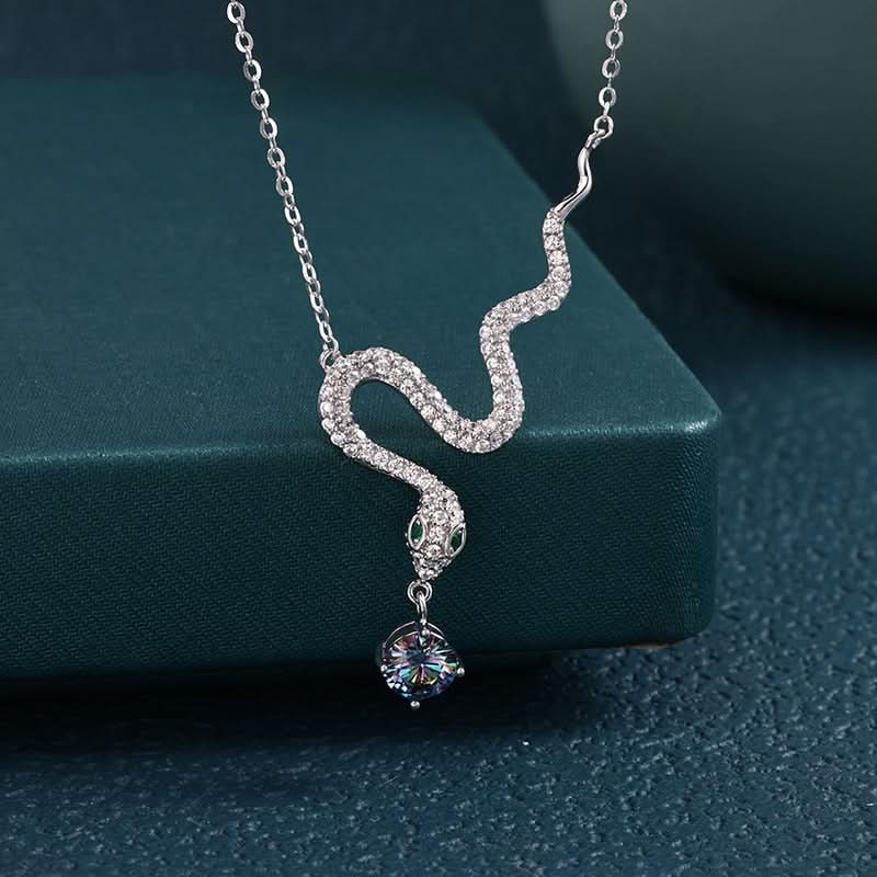 Cross Necklace - Year of the Snake Design