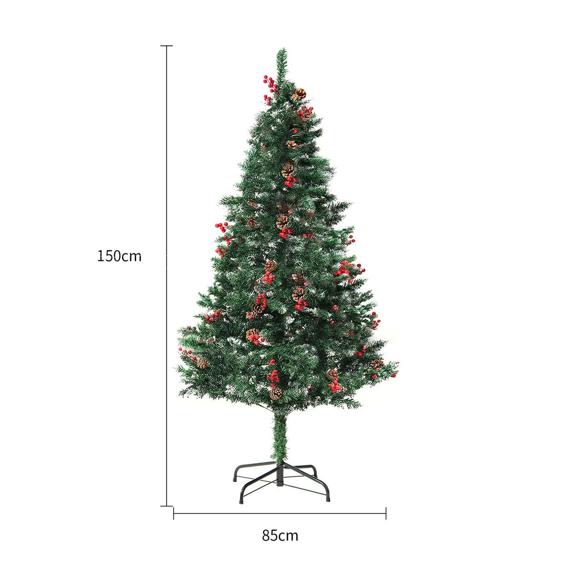 PVC Artificial Snow Christmas Tree