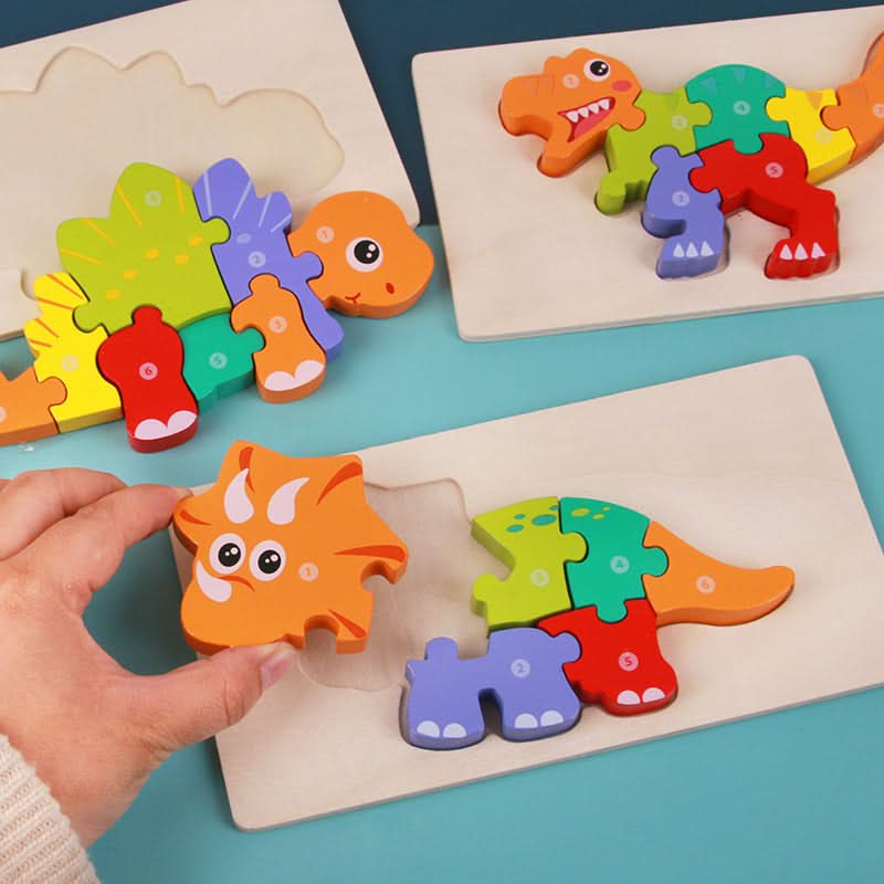 Wooden Montessori Educational Toy Set