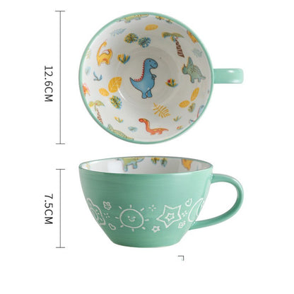 Ceramic Breakfast tea or milk Mug