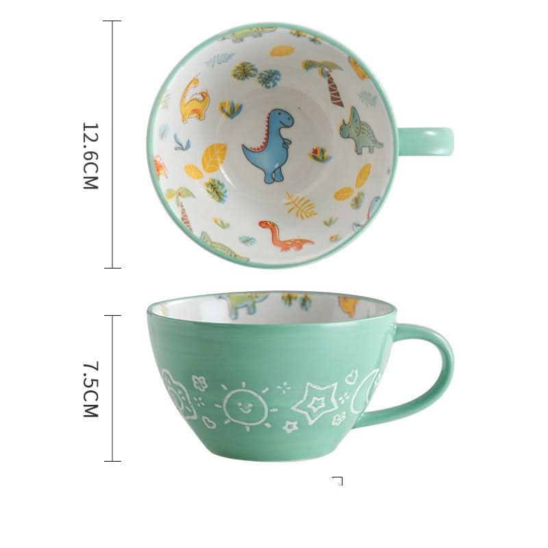 Ceramic Breakfast Tea or Milk Mug