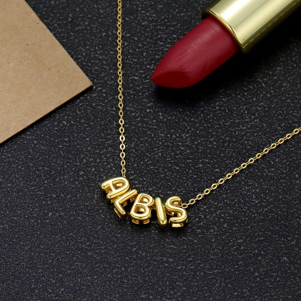 Fashionable and Personalized Letter Necklace - A Stylish and Meaningful Accessory