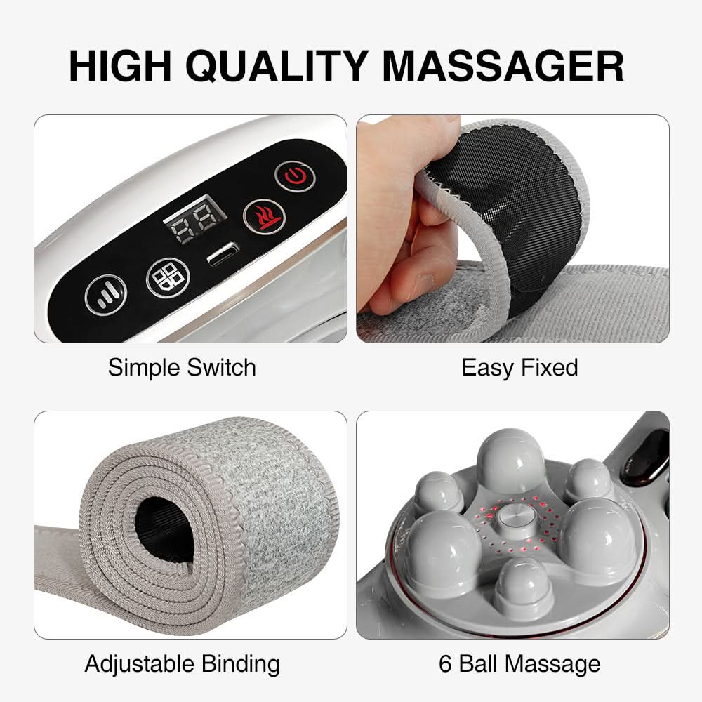 Automatic Waist & Back Massager, Multi-Mode