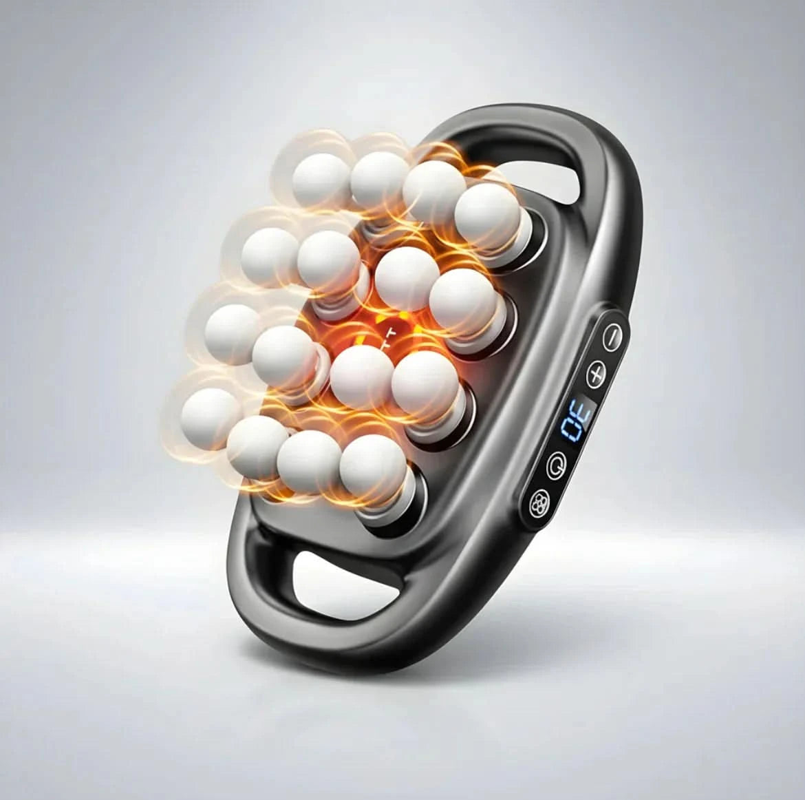 VibraMax Ultra™ Percussion Massage Gun – Multi-Head Body Relief for Calf, Back & Lower Waist