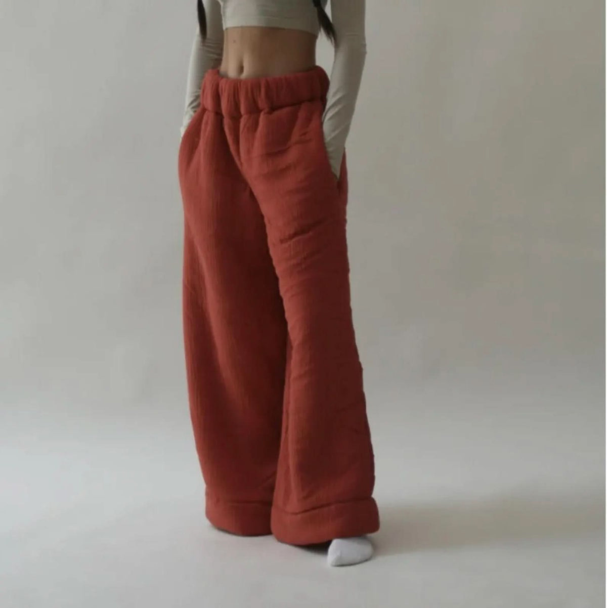 Women's Casual Loose Wide-Leg Pants