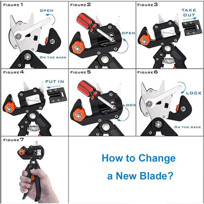 Garten-Veredelungs- und Beschneidungswerkzeug-Set