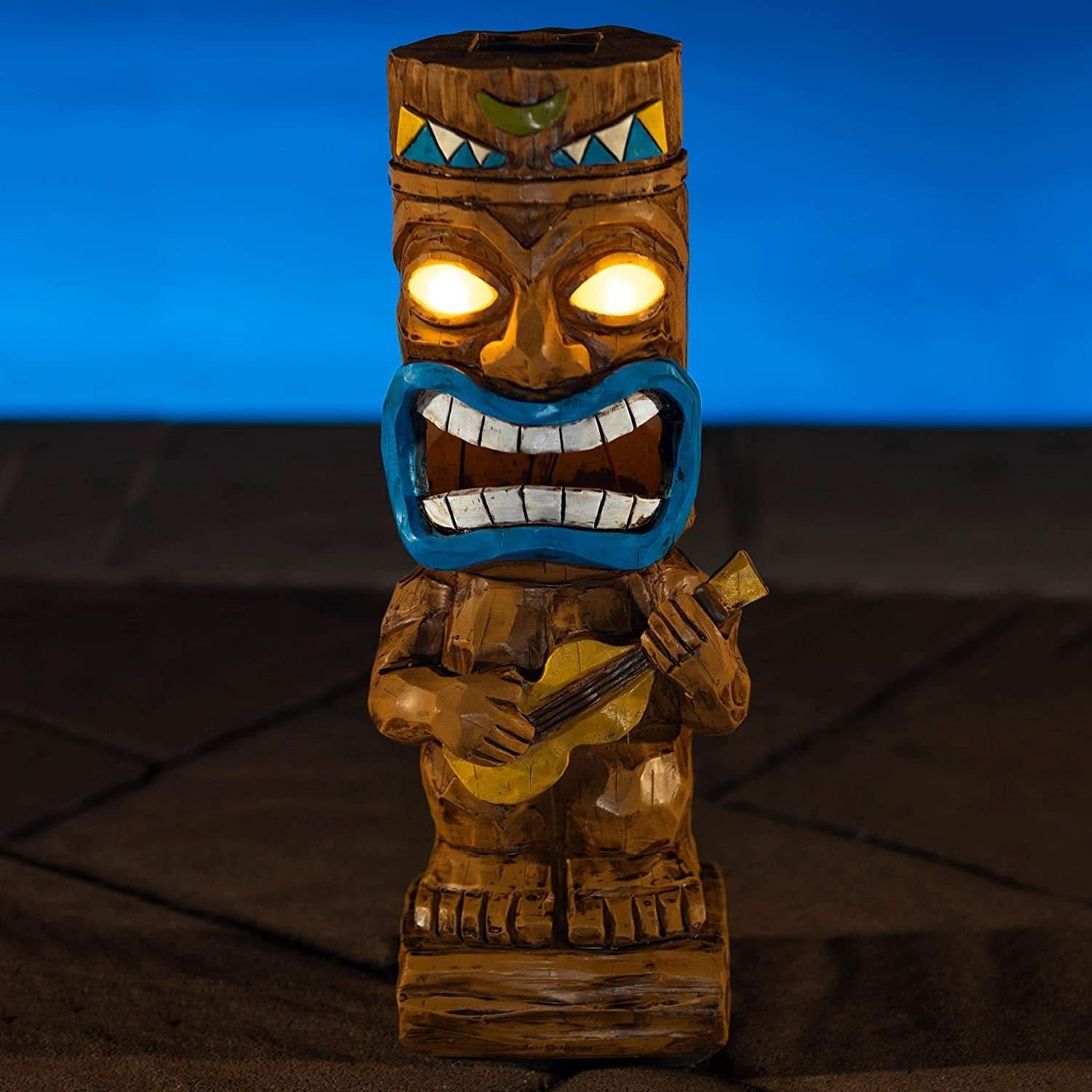 The Cocktail Tiki Solar LED Light – Brighten Your Garden with Fun and Function