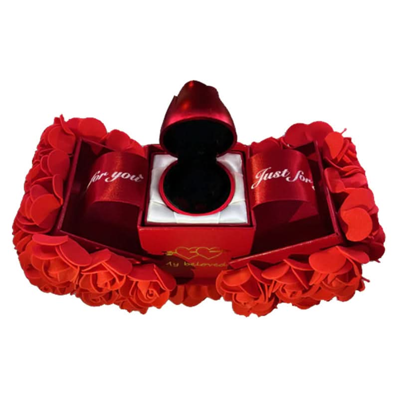 Preserved Rose Gift Box with Pendant Necklace