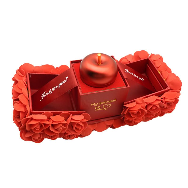Preserved Rose Gift Box with Pendant Necklace