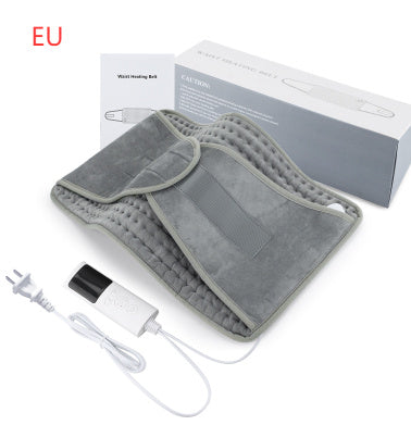 Back Heating Support Belt Heated Waist Brace With Adjustable Temperature Warm Back Belt Abdomen Warmer Lumbar Support Pad