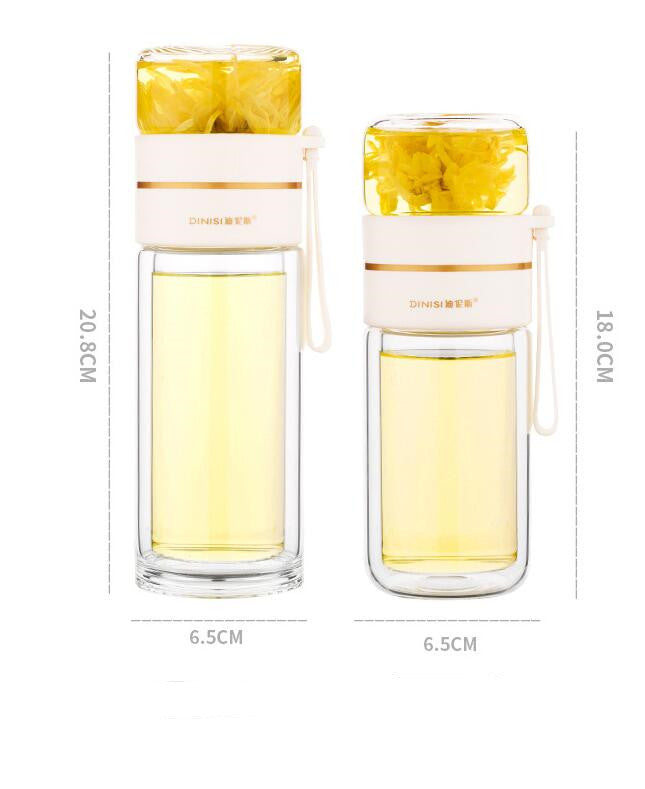 High Borosilicate Glass Tea Infuser Cup