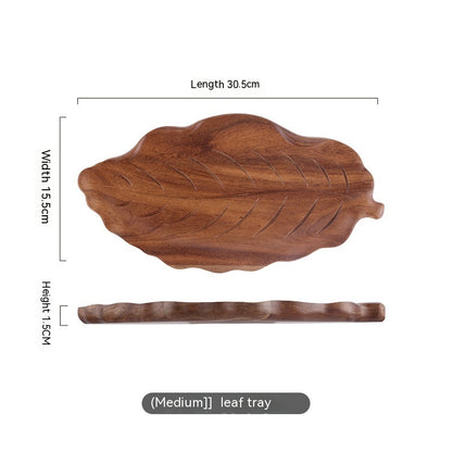 Pallet Wooden Solid Wood Leaf Tray